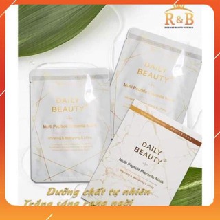 Mặt nạ  Hàn Quốc / FREESHIP / Nhau Thai Cừu R&B [ Mask ] Phụ Kiện  Làm Đẹp cho Phụ Nữ, hộp 6 sét chính hãng.