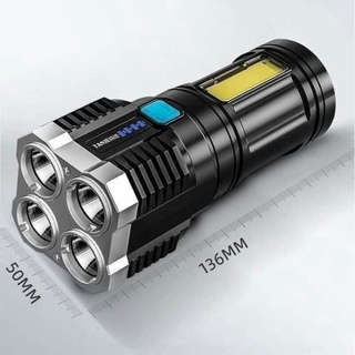 Đèn Pin 4 Bóng Led Siêu Sáng