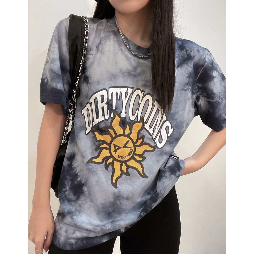 Áo thun DirtyCoins Fukyba Tiedye T-Shirt - Grey | BigBuy360 - bigbuy360.vn