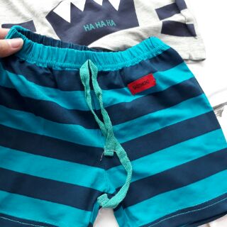 Bộ cotton cá mập cho bé trai
