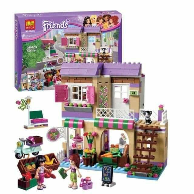 Lắp ráp kiểu lego friends - 10495 tiệm rau củ của Maya