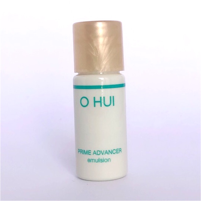 Cặp Nước Hoa Hồng Và Sữa Dưỡng Trắng Căng Bóng Da Ohui Prime Advancer 5ml