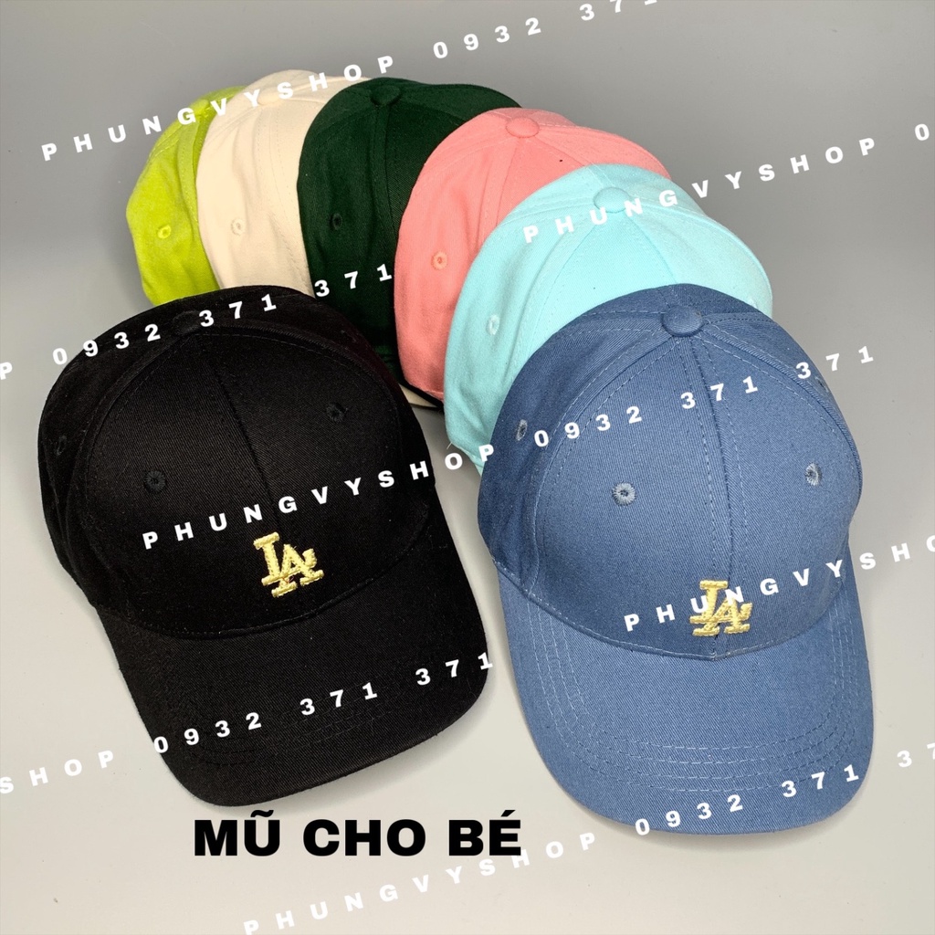Bé 4-15 tuổi/ Mũ lưỡi trai cho bé trai bé gái- KET CHILD THÊU LÁ