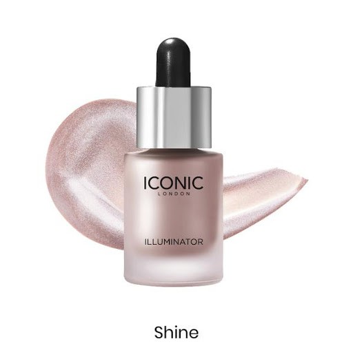 Nhũ Bắt Sáng Shin Iconic  , Tạo Độ Bóng Cho Mặt Sau Khi Makeup , Độ Bám Dính Cao