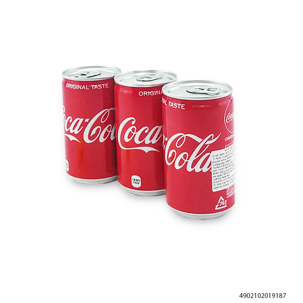 Coca Cola Nhật Mini Lon 100ml . Date 12/2022