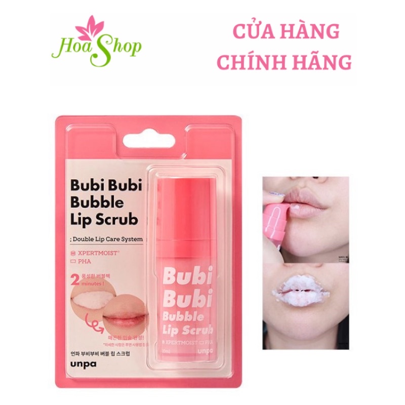 GEL TẨY DA CHẾT MÔI UNPA BUBI BUBI LIP