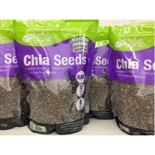HẠT CHIA SEED ORGANIC HÀNG ÚC 1KG DATE 12/2019