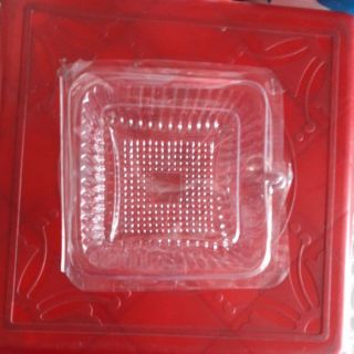 Hộp nhựa vuông trong h52 1 lốc 10 cái