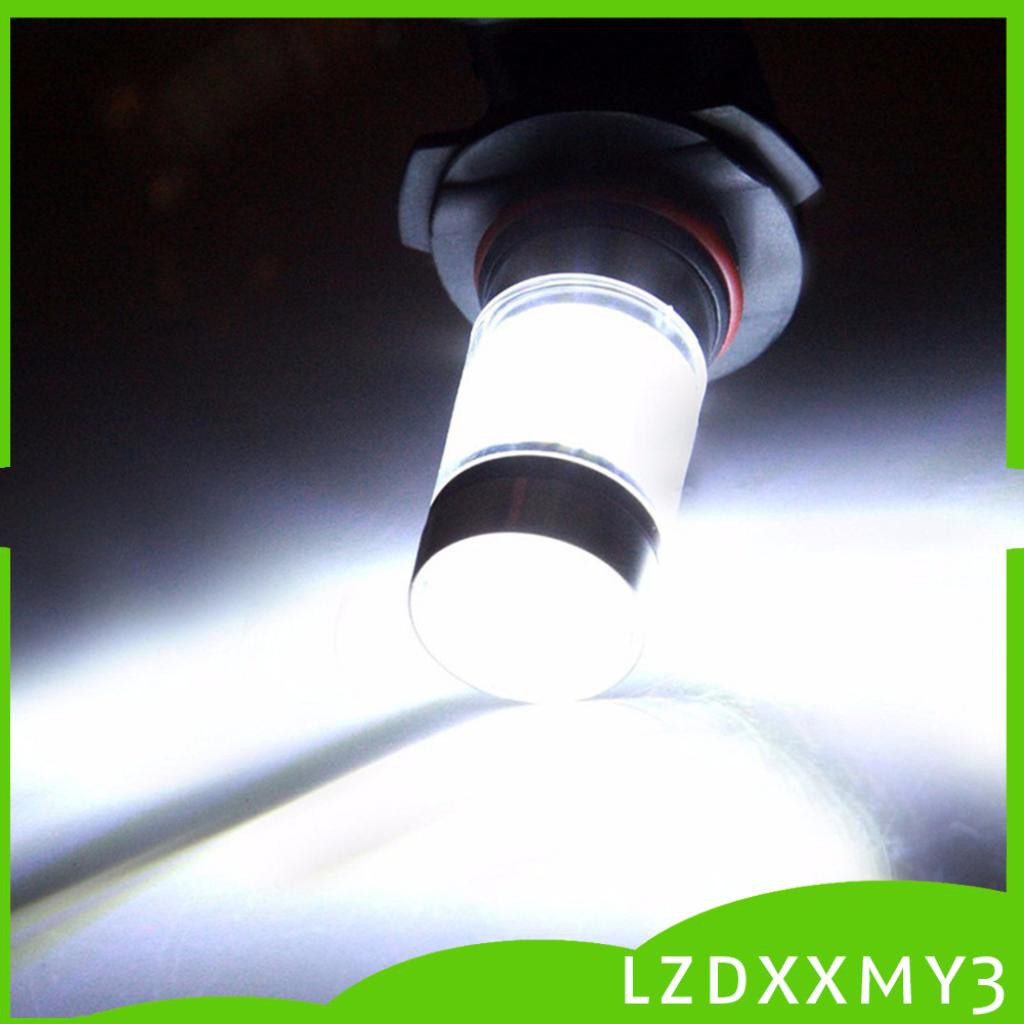 2 Bóng Đèn Pha Trắng 9006 Hb4 100w Led Drl Cho Xe Hơi