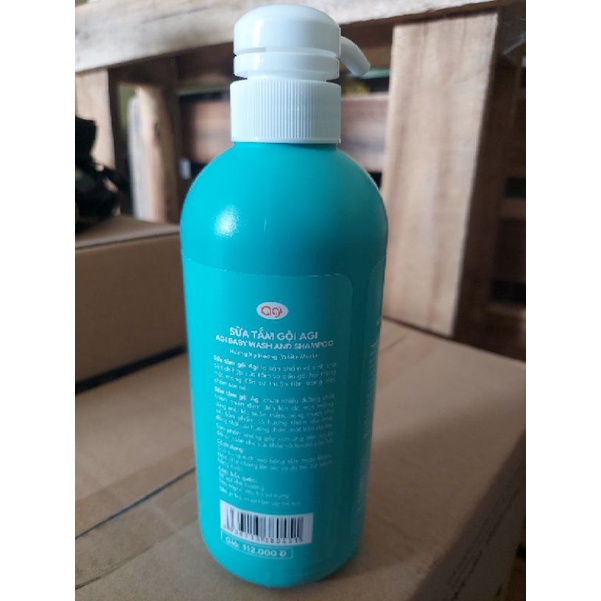 Sữa tắm gội 2 in 1 cho bé 500ml có vòi mới