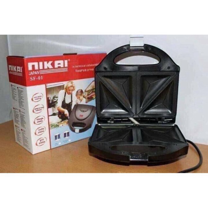 máy nướng bánh mỳ nikai