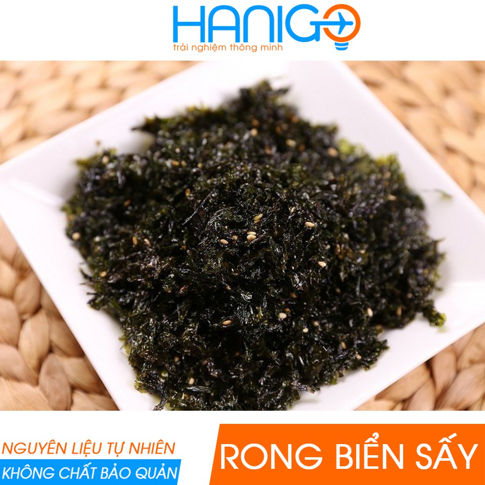 Rong biển sấy ăn liền- Vị Nguyên Bản- Rong biển Đà Nẵng sấy giàu dinh dưỡng-  Đặc sản Đà Nẵng HANIGO FOOD