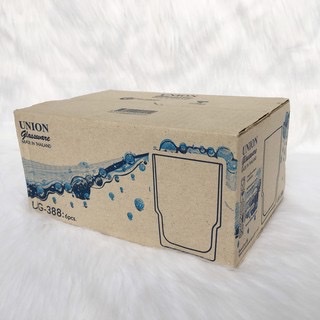 Ly Thuỷ Tinh Ngấn Lùn 240ml Union Nhập Khẩu Thái Lan - Mã UG-388