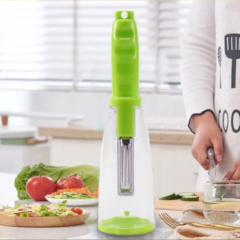 1 Dụng Cụ Gọt Vỏ Đa Năng Bằng Thép Không Gỉ