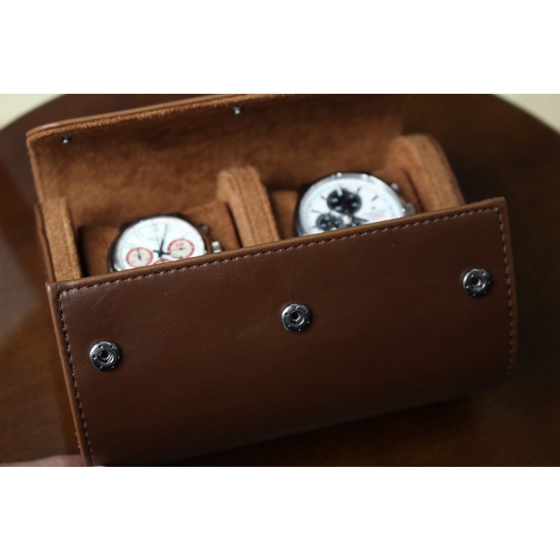 BAO DA ĐỰNG ĐỒNG HỒ ĐEO TAY KHI ĐI DU LỊCH - TRAVEL CASE LOẠI 1, 2, 3 NGĂN