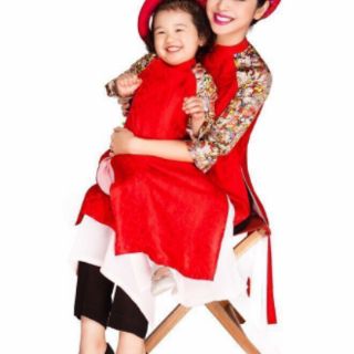 SÉT ÁO DÀI CÁCH TÂN GẤM CAO CẤP