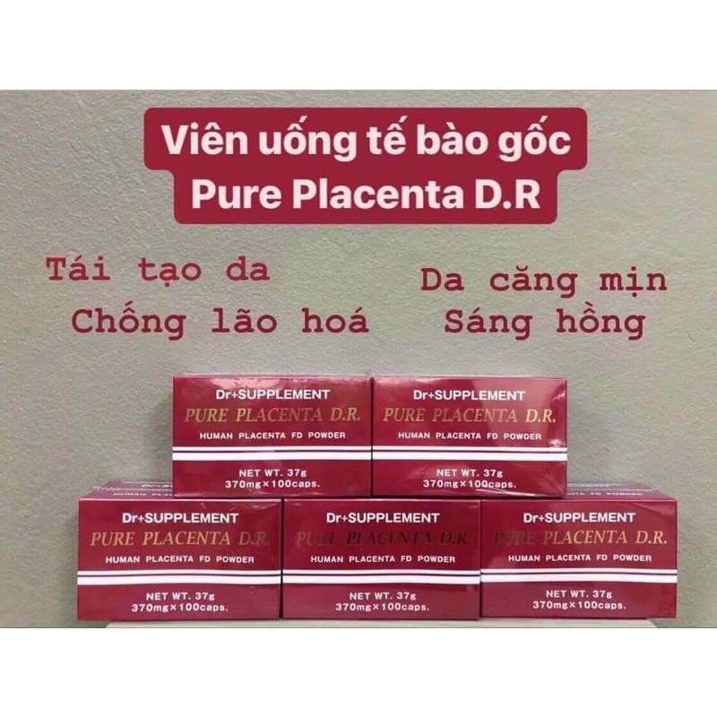 Viên uống tế bào gốc Pure Placenta D.R Supplement