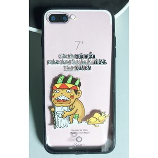 ỐP LƯNG IPHONE 7 PLUS/ 8 PLUS IN HÌNH CÁ TÍNH ISEN - COMBO 11