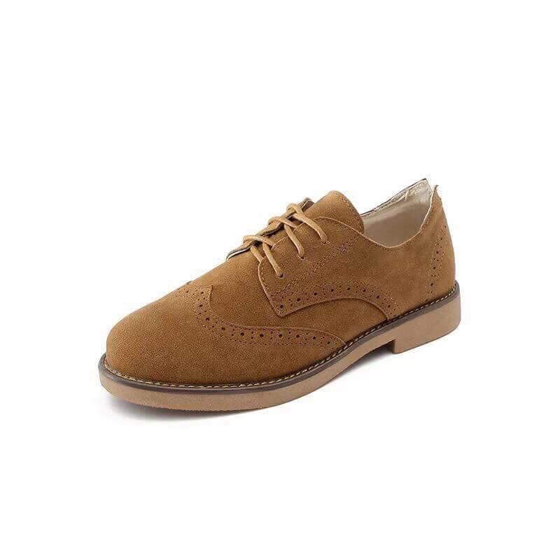 Giày oxford da lộn