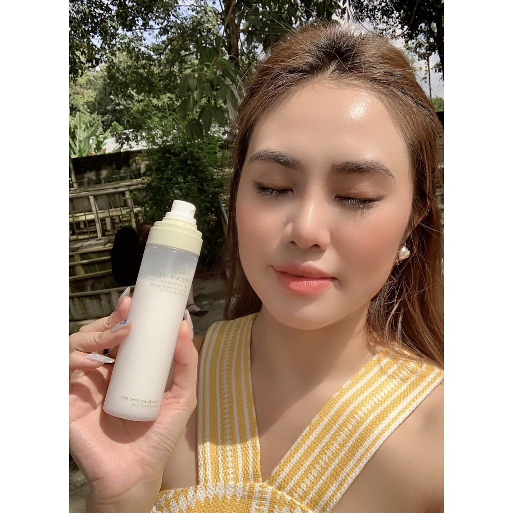 Xịt Khoáng Cấp Ấm Dưỡng Da Mầm Lúa Mạch Green Barley Cream Mist So Natural (120ML)