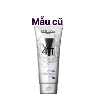 (L'OREAL_CHÍNH HÃNG) GEL ĐỊNH HÌNH TÓC SIÊU CỨNG L'OREAL TECNI.ART FIX MAX 200ML