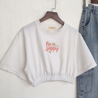 Áo croptop bo chun
