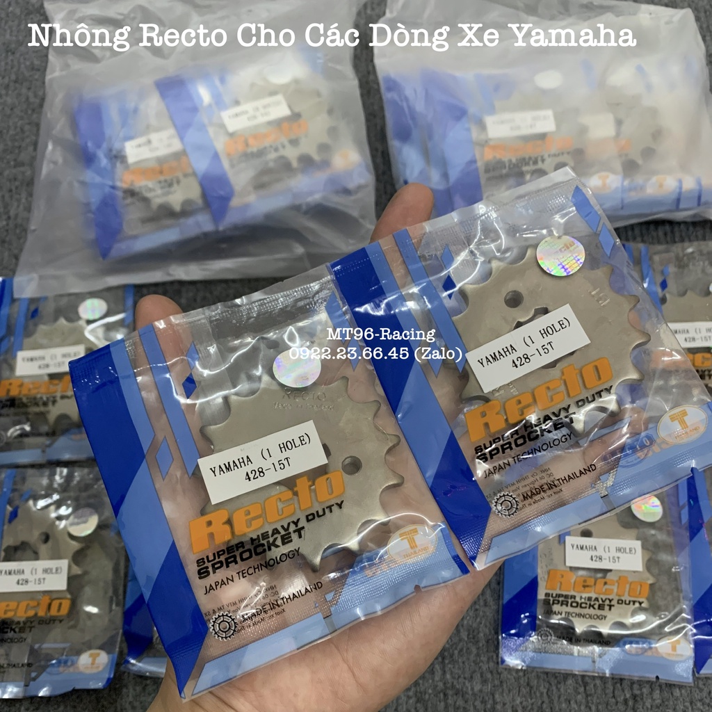 Nhông Recto Thái Lan Dòng Xe Yamaha (Exciter, Sirius,..)