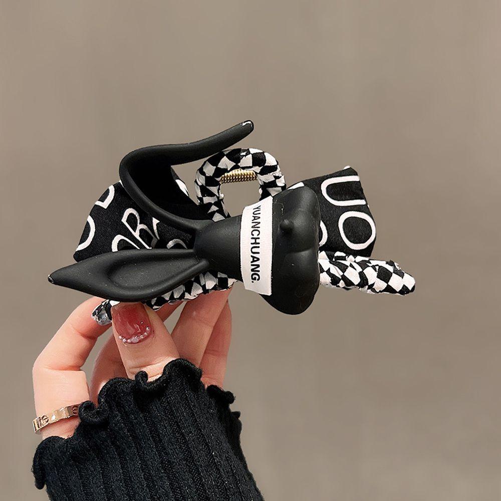 Kẹp Tóc Càng Cua / Nơ / Cá Mập Phong Cách Vintage Cá Tính Dành Cho Nữ WMES15H