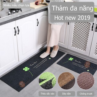 BỘ THẢM BẾP 3D NHUNG CAO CẤP