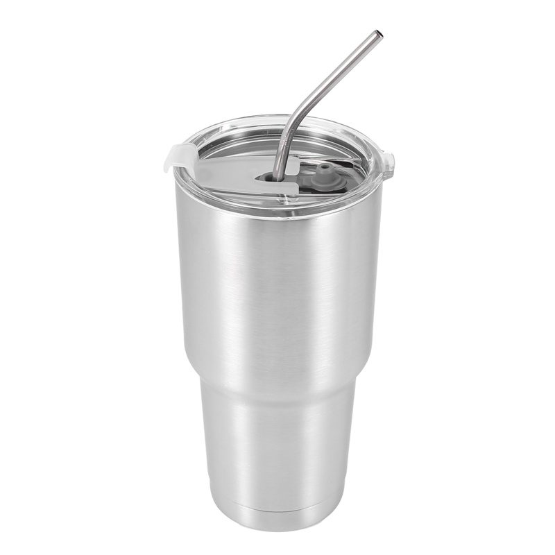 Cốc Uống Nước Giữ Nhiệt Bằng Thép Không Gỉ Hai Lớp 30Oz