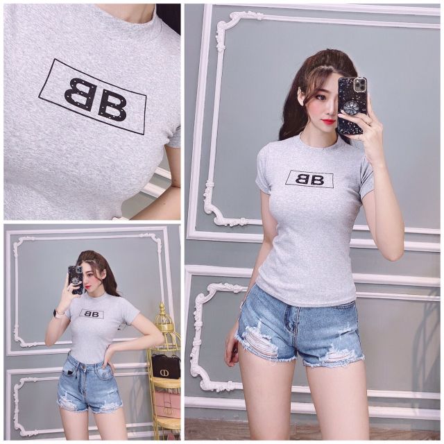 Áo thun bozip THÁI in chữ BB (bao chất)