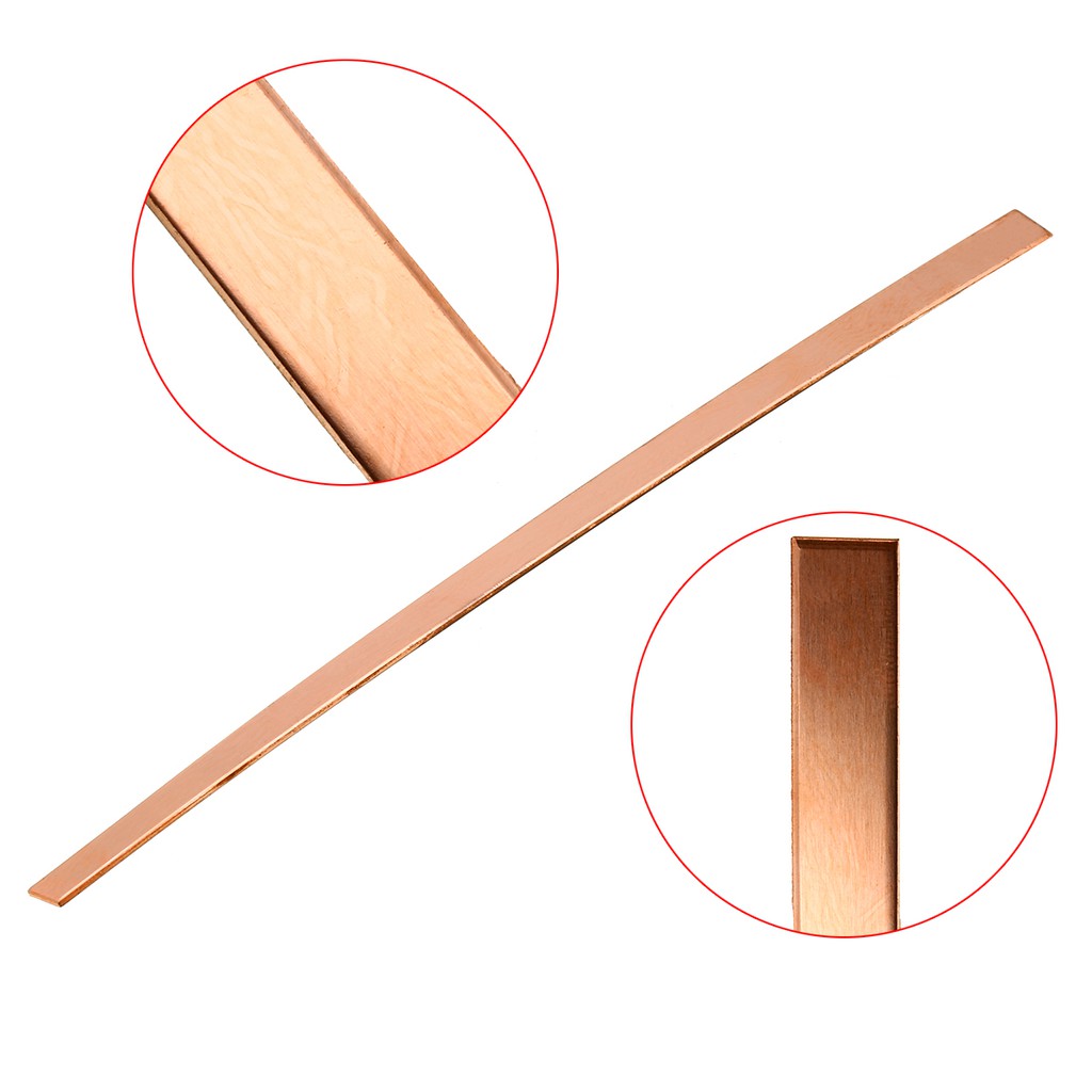 1 Thanh Đồng T2 99% DIY 1.5mm * 10mm * 250mm Tiện Dụng