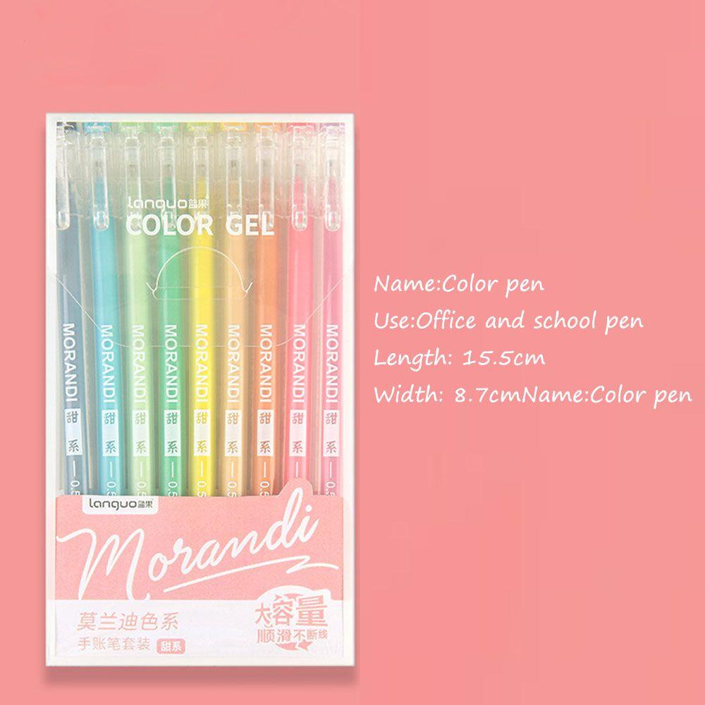 Set 9 Cọ Vẽ Tranh Màu Nước Tiện Dụng Cho Văn Phòng