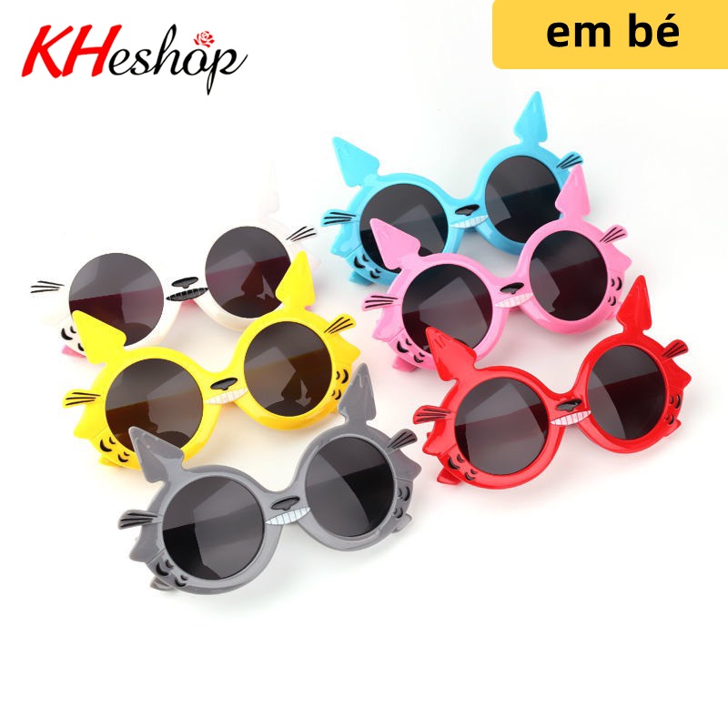 Kính Râm Hình Siêu Nhân Mèo Cute Cho Bé Từ 2-9 Tuổi,Bảo Vệ mắt khỏi UV cực thoải mái giá sỉ mã Y1592