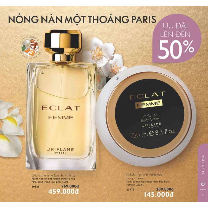 1 chai nước hoa ECLAT 30128