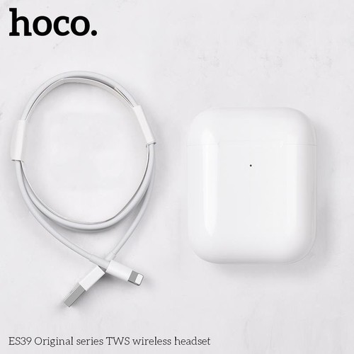 Tai Nghe Bluetooth TWS Hoco ES39 V5.0 tích hợp mic đàm thoại (Hộp sạc không dây)