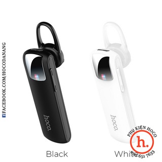 TAI NGHE BLUETOOTH 1 BÊN V4.1 CÓ MIC HOCO E37 - MÀU ĐEN/ TRẮNG [PHỤ KIỆN HOCO]