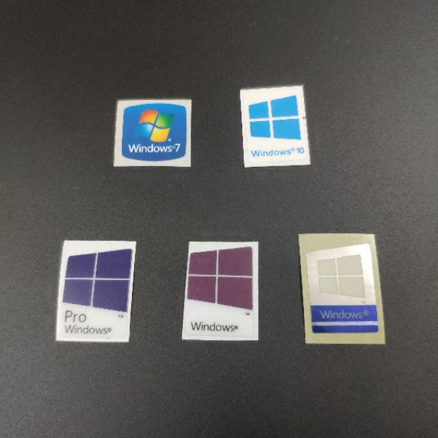 Logo Windows dán trang trí máy tính, laptop