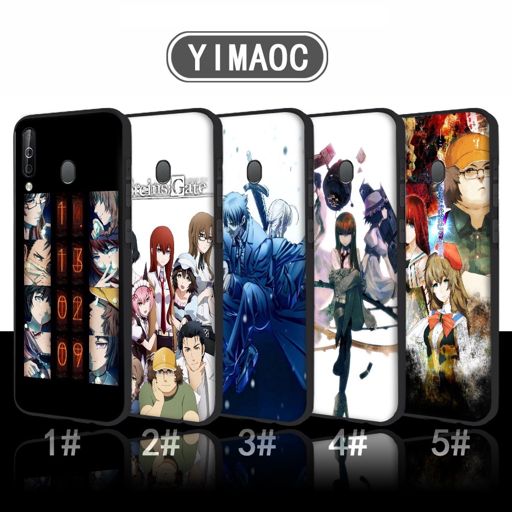 Ốp điện thoại mềm in hình anime Steins Gate cho Samsung A10S A20S A30S A40S A50S A70S M10 M20 M30 M40