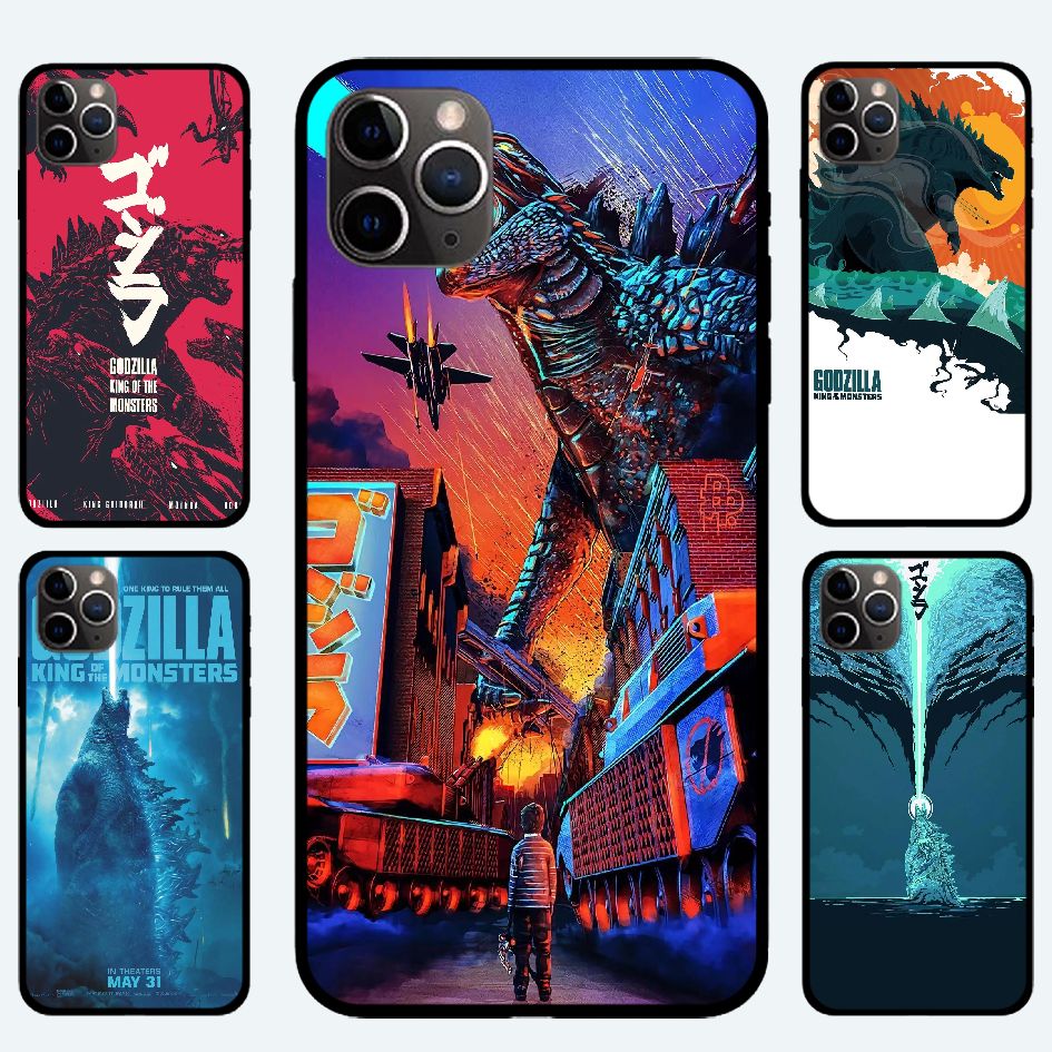 Ốp Lưng Mềm In Hình Godzilla Cho Iphonex Xsamx Iphone11 Pro Max Xr Iphone8 / 7plus 7 / 6 / 6splus