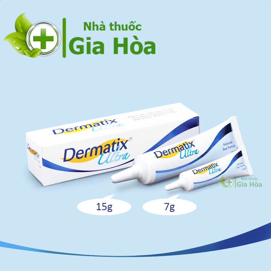Gel bôi mờ sẹo, thâm Dermatix Ultra Advanced Scar Formula (CHÍNH HÃNG) - Giảm sẹo lồi, phì đại, sẹo mổ hiệu quả