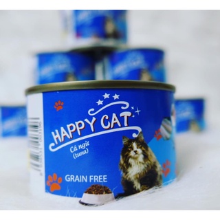 Pate Happy Cat cho mèo COMBO 10 LON
