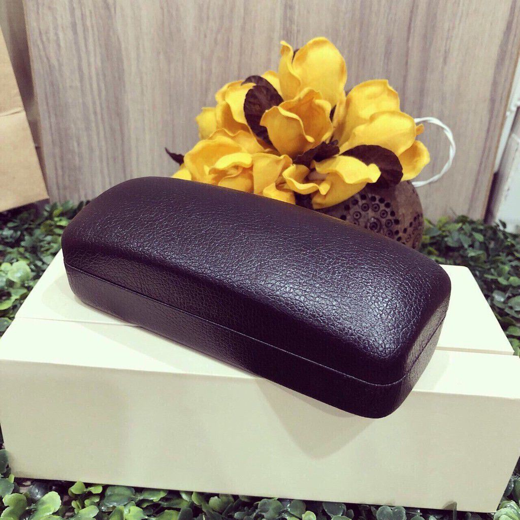 Hộp da đựng kính mát