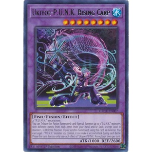 Thẻ bài Yugioh - TCG - Ukiyoe-P.U.N.K. Rising Carp / GRCR-EN007'