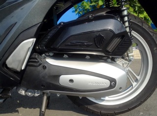Phụ kiện SH 2020 đen bóng