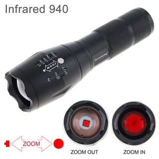 Đèn pin hồng ngoại 940nm LED dùng đi săn 18650 / AAA
