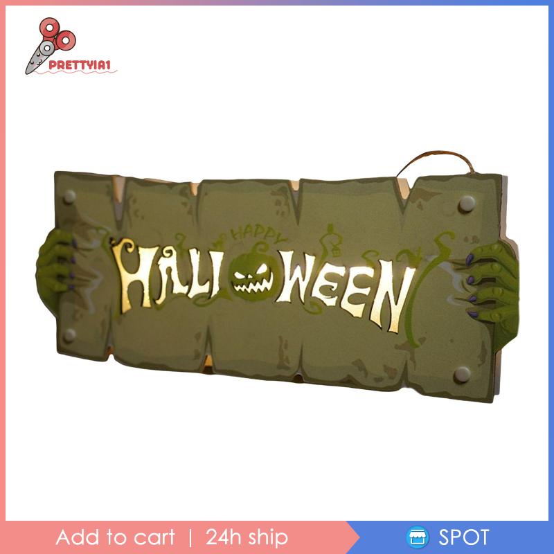 Bảng Treo Tường Trang Trí Chủ Đề Halloween Prettyia1