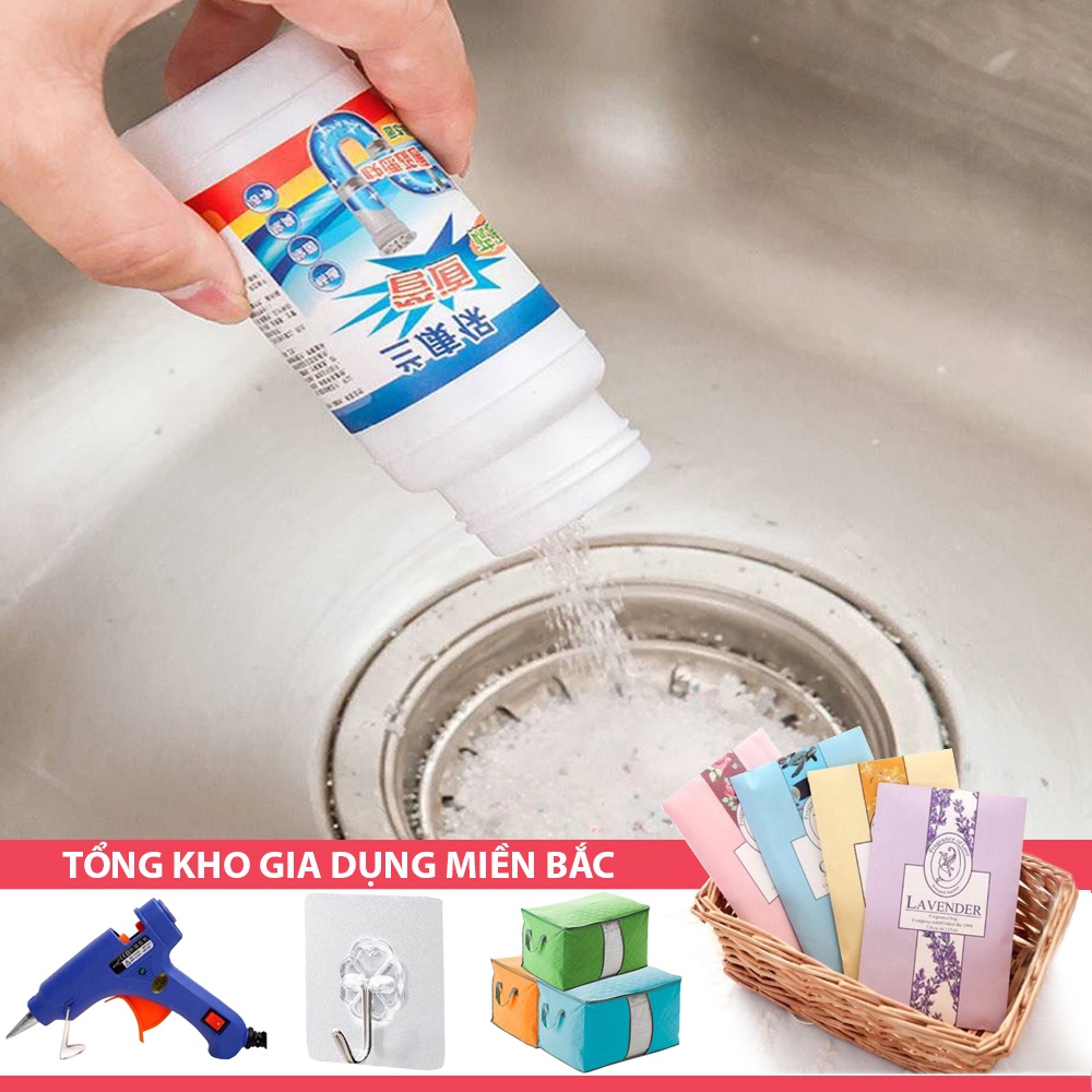 [Tổng Kho Sỉ] Lọ Thông Tắc Cống, Tẩy Rửa Bồn Cầu Toilet Cực Mạnh THẾ HỆ 2/3 - Làm Tan Cặn Bẩn, Tóc, Rác Bồn Tắm, Rửa Bát