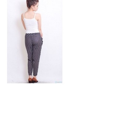 Combo 2 Quần lửng thun lạnh họa tiết chấm bi và da báo