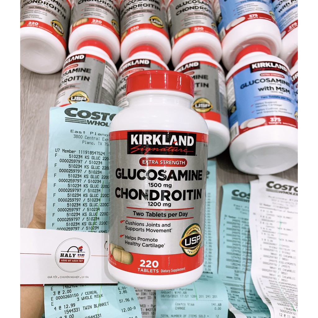 Glucosamin Chondrotin 280v của Mỹ